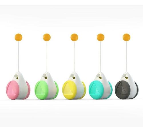Interactive Balance Cat Toy – Wobble Ball for Active Cats