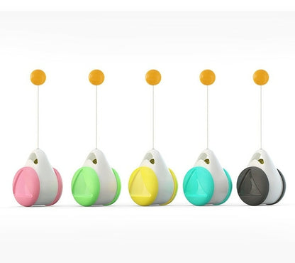 Interactive Balance Cat Toy – Wobble Ball for Active Cats