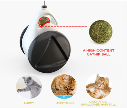 Interactive Balance Cat Toy – Wobble Ball for Active Cats