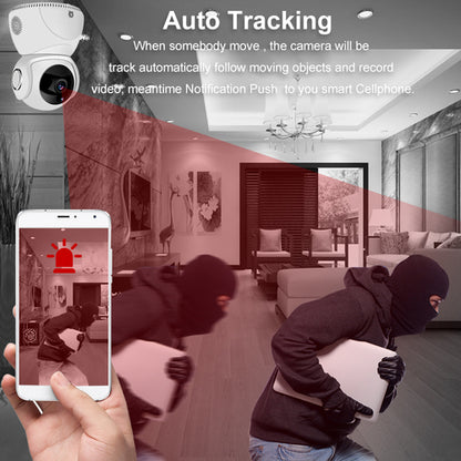 360° WiFi Security Camera – HD 1080P with Night Vision & App Control