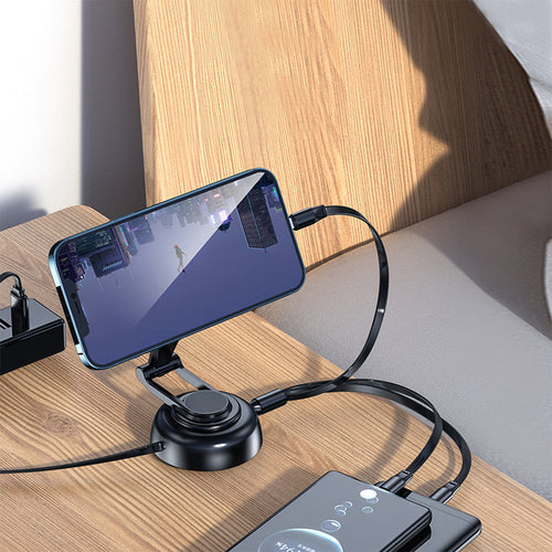 Zunammy 3 in 1 Tri-Cable Magnetic Car Mount