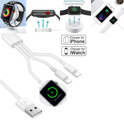 3-in-1 Wireless Charger – Quick Charge USB Cable for All Devices