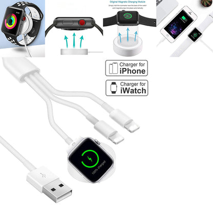 3-in-1 Wireless Charger – Quick Charge USB Cable for All Devices