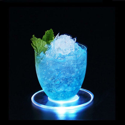 Acryl LED Untersetzer – Bring deine Drinks zum Leuchten