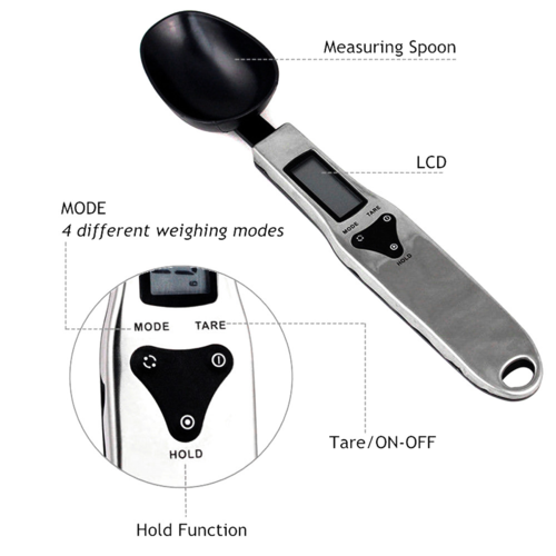 Digital Measuring Spoon Scale – Precise Kitchen Weighing Tool