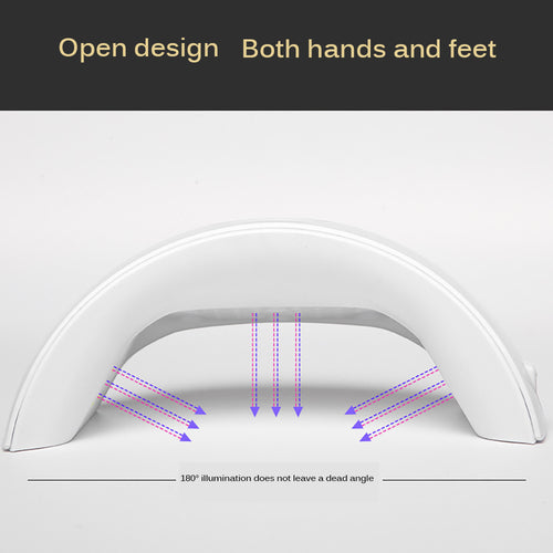 36W LED Nail Polish Dryer Lamp – Automatic Sensing UV & LED