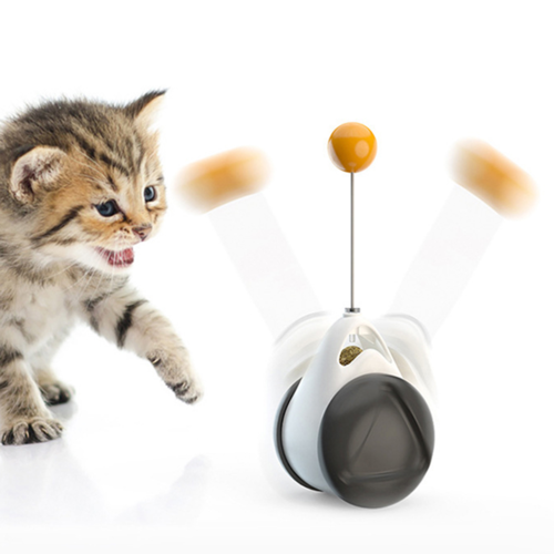 Interactive Balance Cat Toy – Wobble Ball for Active Cats