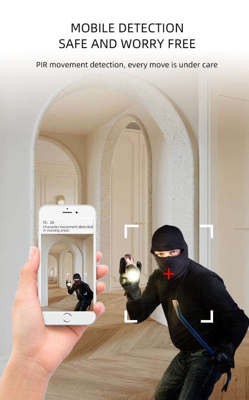 HD 1080P Smart WiFi Kamera – Sicherheit für dein Zuhause