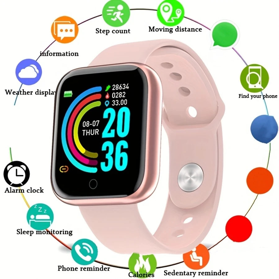 Smartwatch for Men & Women – Fitness Tracker & Notifications