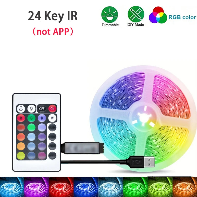 RGB LED Strip Light – Colorful Ambient Lighting