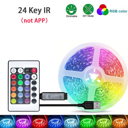 RGB LED Strip Light – Colorful Ambient Lighting