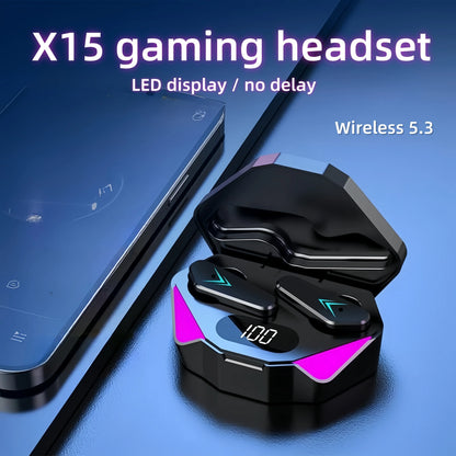 X15 TWS Wireless Bluetooth Earbuds – True Wireless Sound