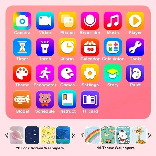 Kids Smart Touchscreen Learning Toy for Ages 3-12