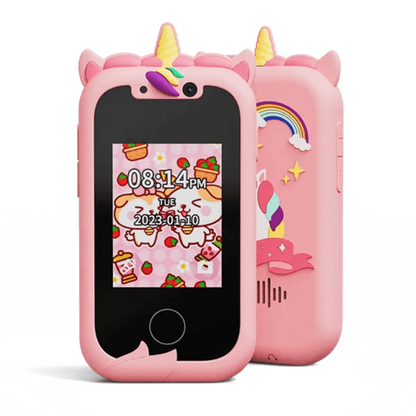 Kids Smart Touchscreen Learning Toy for Ages 3-12 Pink