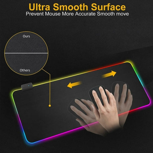 Ninja Dragons RGB Gaming Mauspad