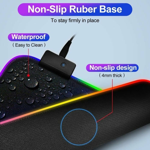 Ninja Dragons RGB Gaming Mauspad