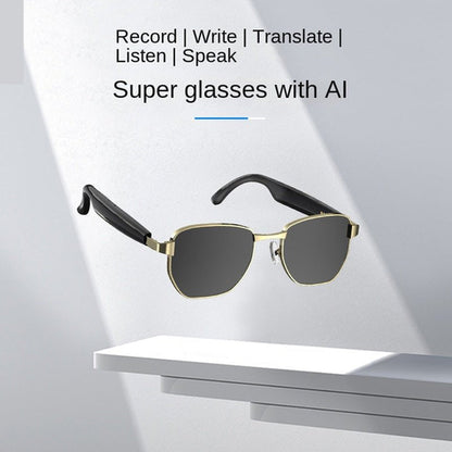 Smart AI Bluetooth Sunglasses – Music, Calls & AI Translation