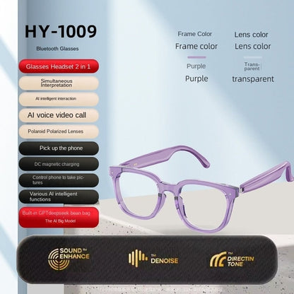 Smart AI Bluetooth Sunglasses – Music, Calls & AI Translation