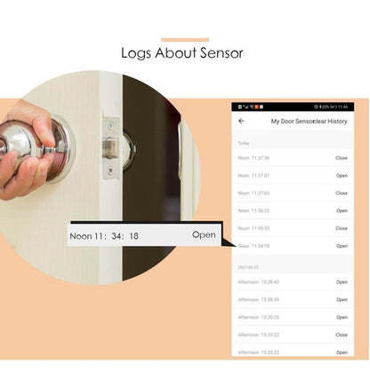 Smart Home Door & Window Sensor – WiFi Security Alert